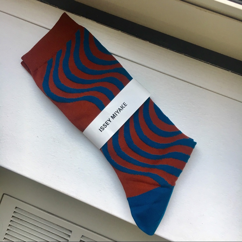 Issey Miyake Patterned Socks